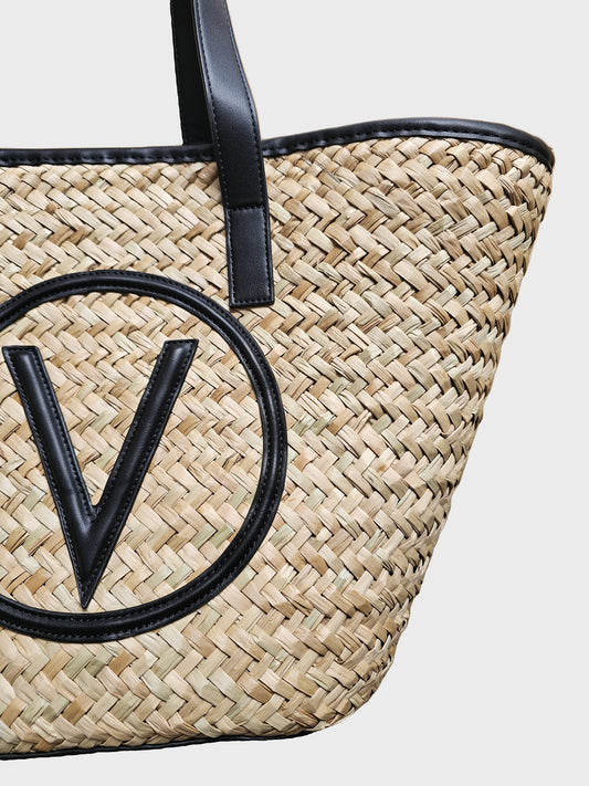 Cabas en raphia Mario Valentino