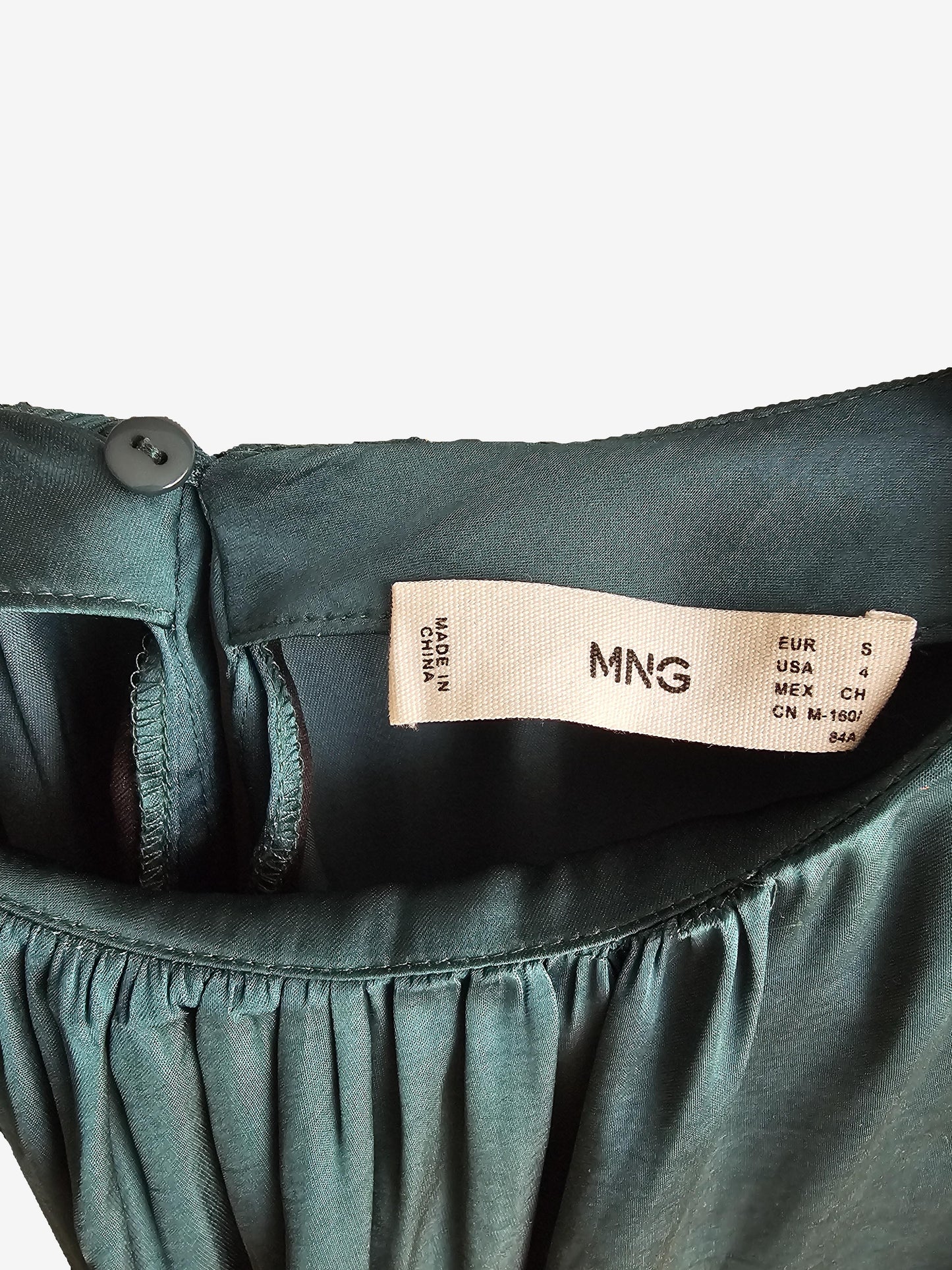 Top fluide col froncé MNG - Taille S