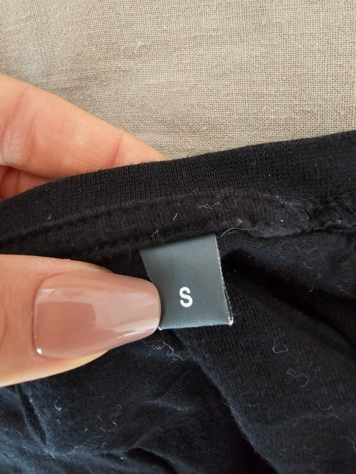 T-shirt noir LOVE – Saint Martin - Taille S