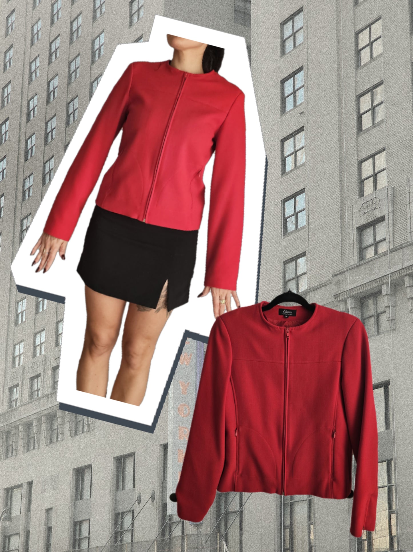 Veste rouge Etam – Taille 36