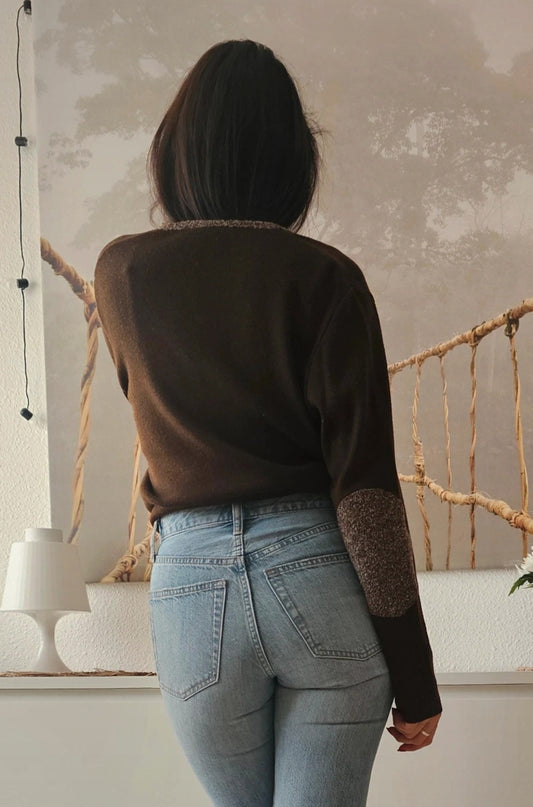 Gilet chocolat Forcier - Taille S