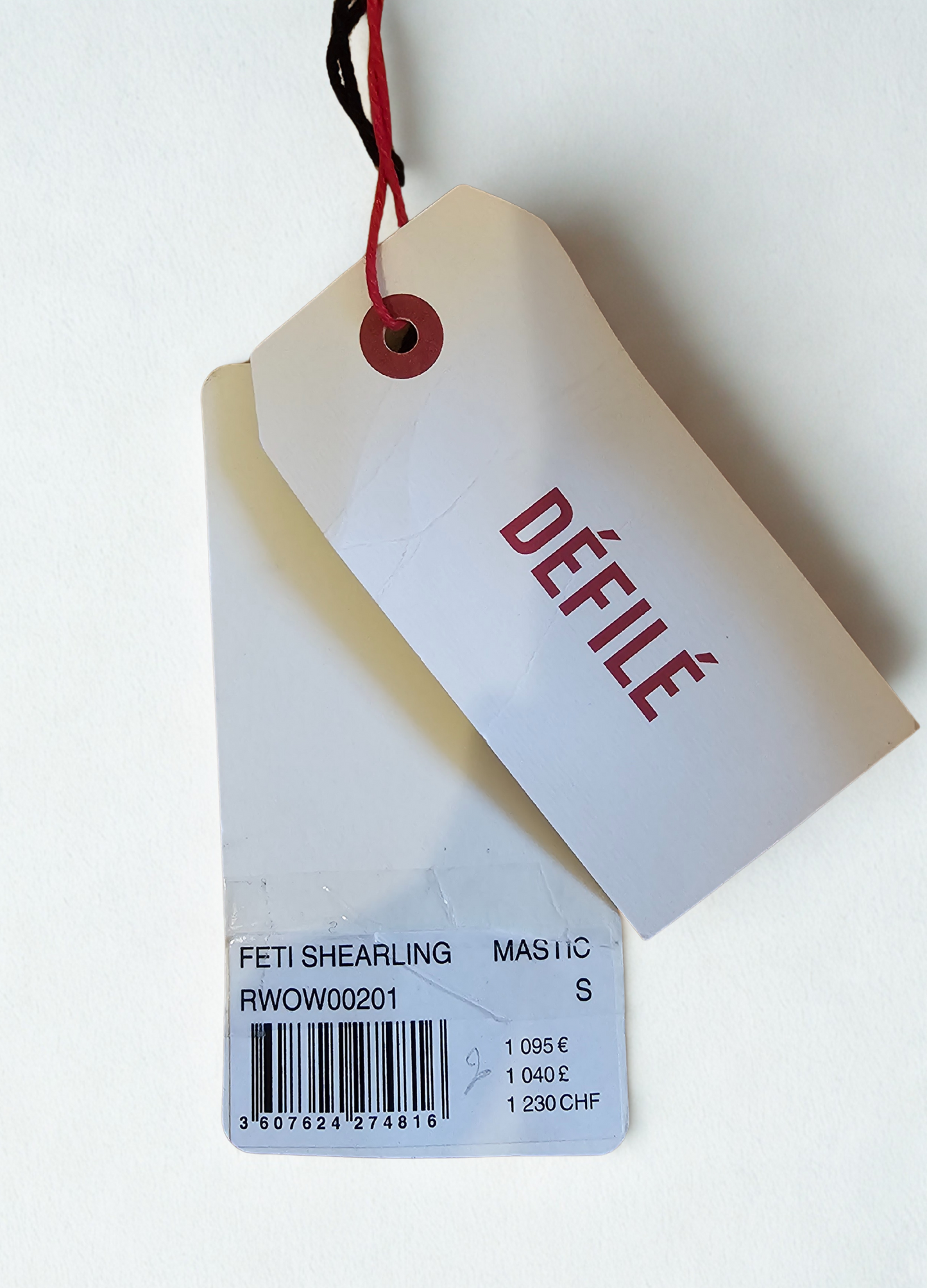 Gilet Zadig & Voltaire Feti Shearling défilé – Taille S