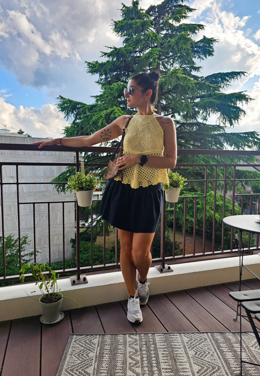 Jupe marine taille Etam – taille M