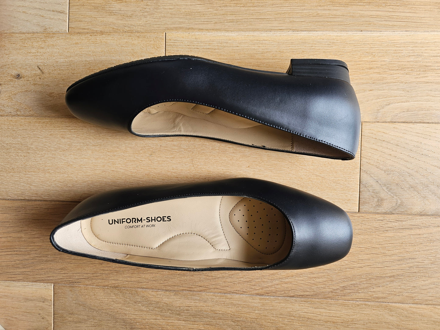 Ballerines en cuir  Uniform-Shoes - Taille 38