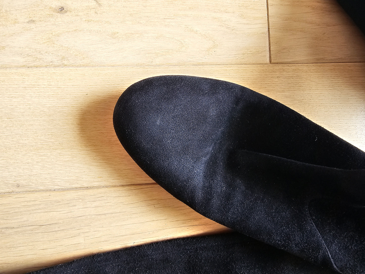 Cuissardes en daim noir Gianvito Ross - Taille 40