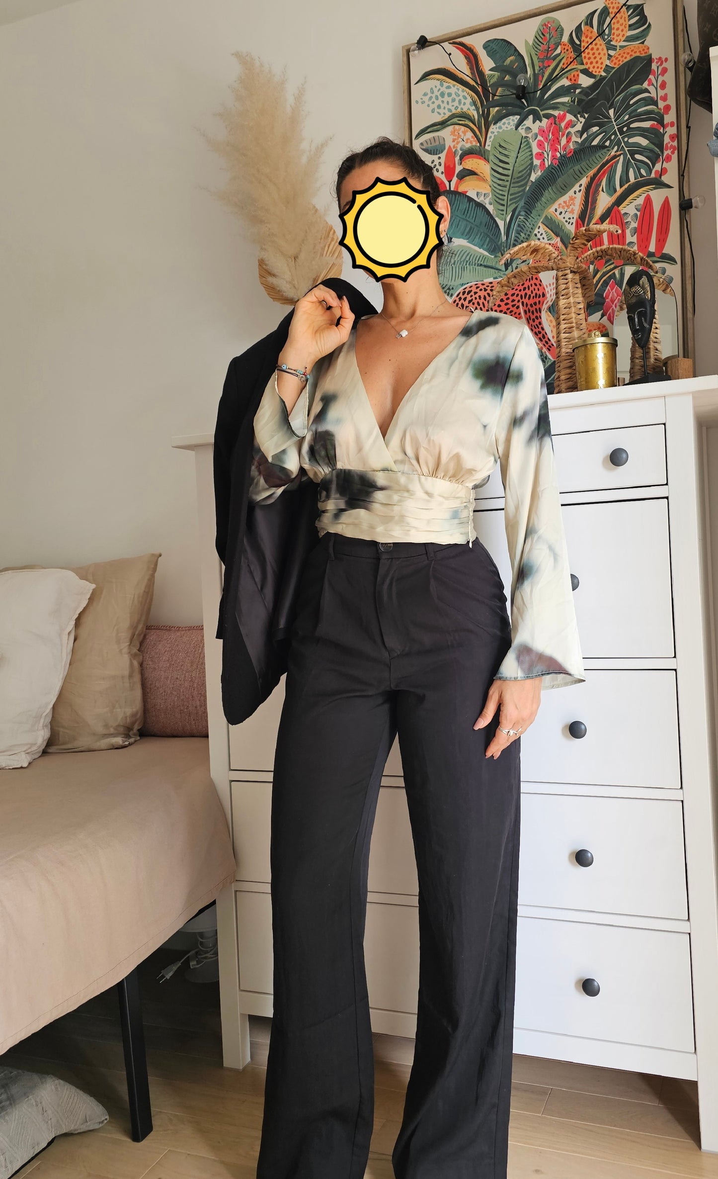 Blazer noir H&M - Taille S