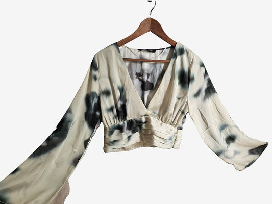 Top portefeuille fluide tie & dye - taille S