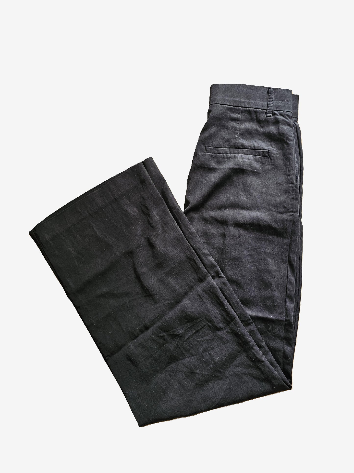 Pantalon noir taille haute Zara - XS