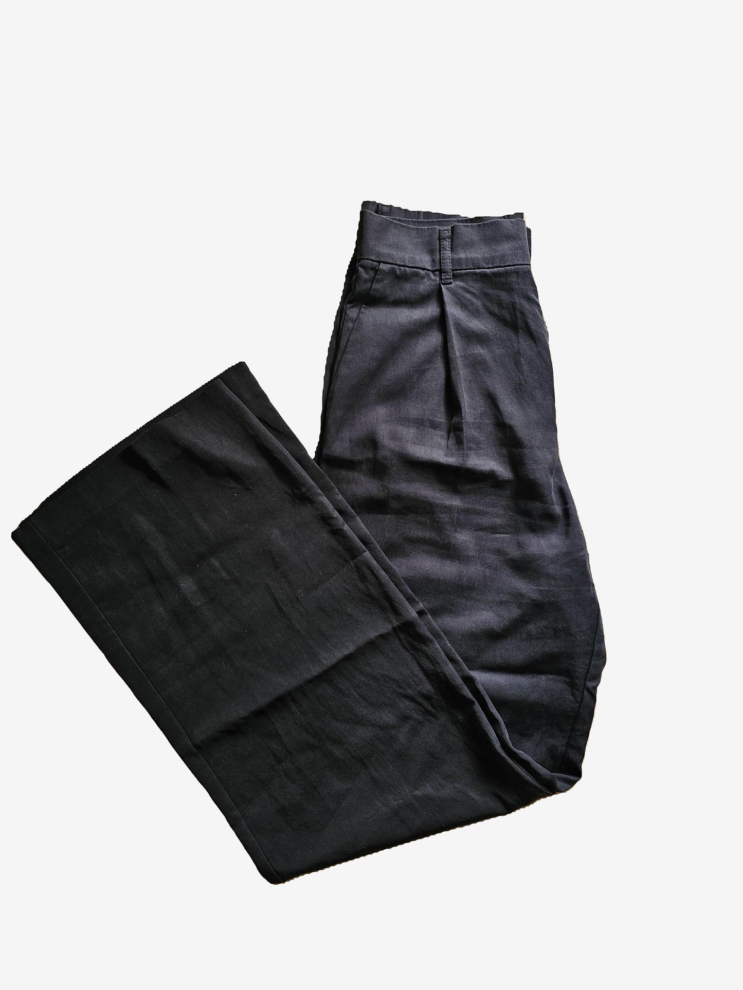 Pantalon noir taille haute Zara - XS