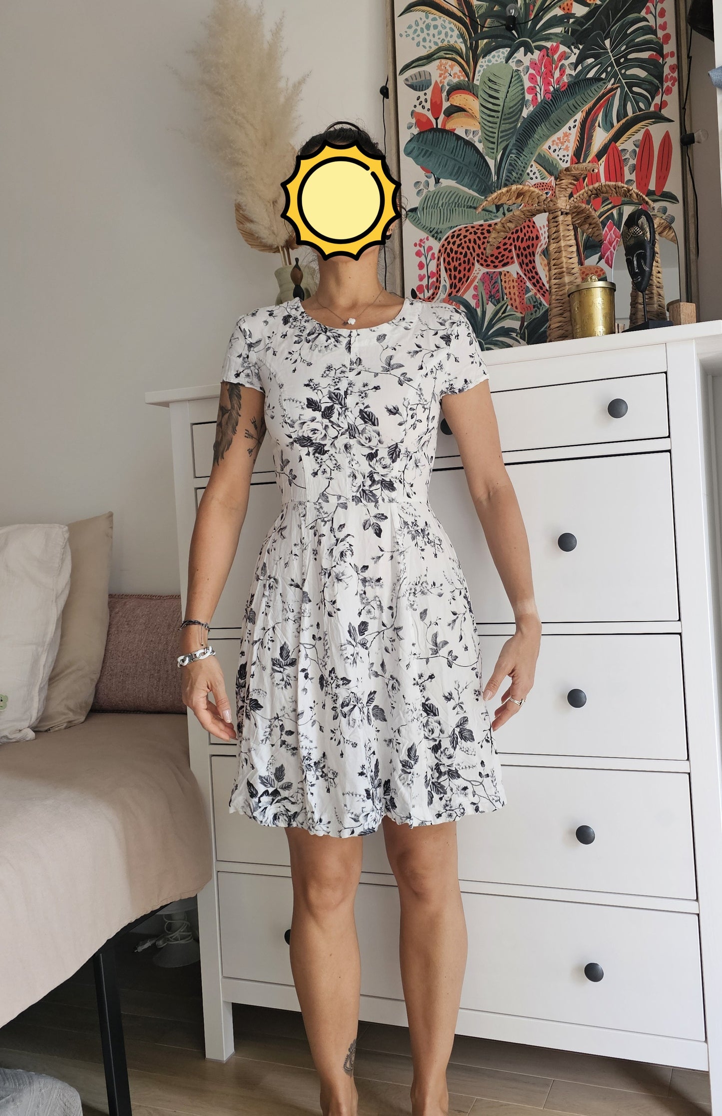 Robe fluide fleurie H&M - Taille S