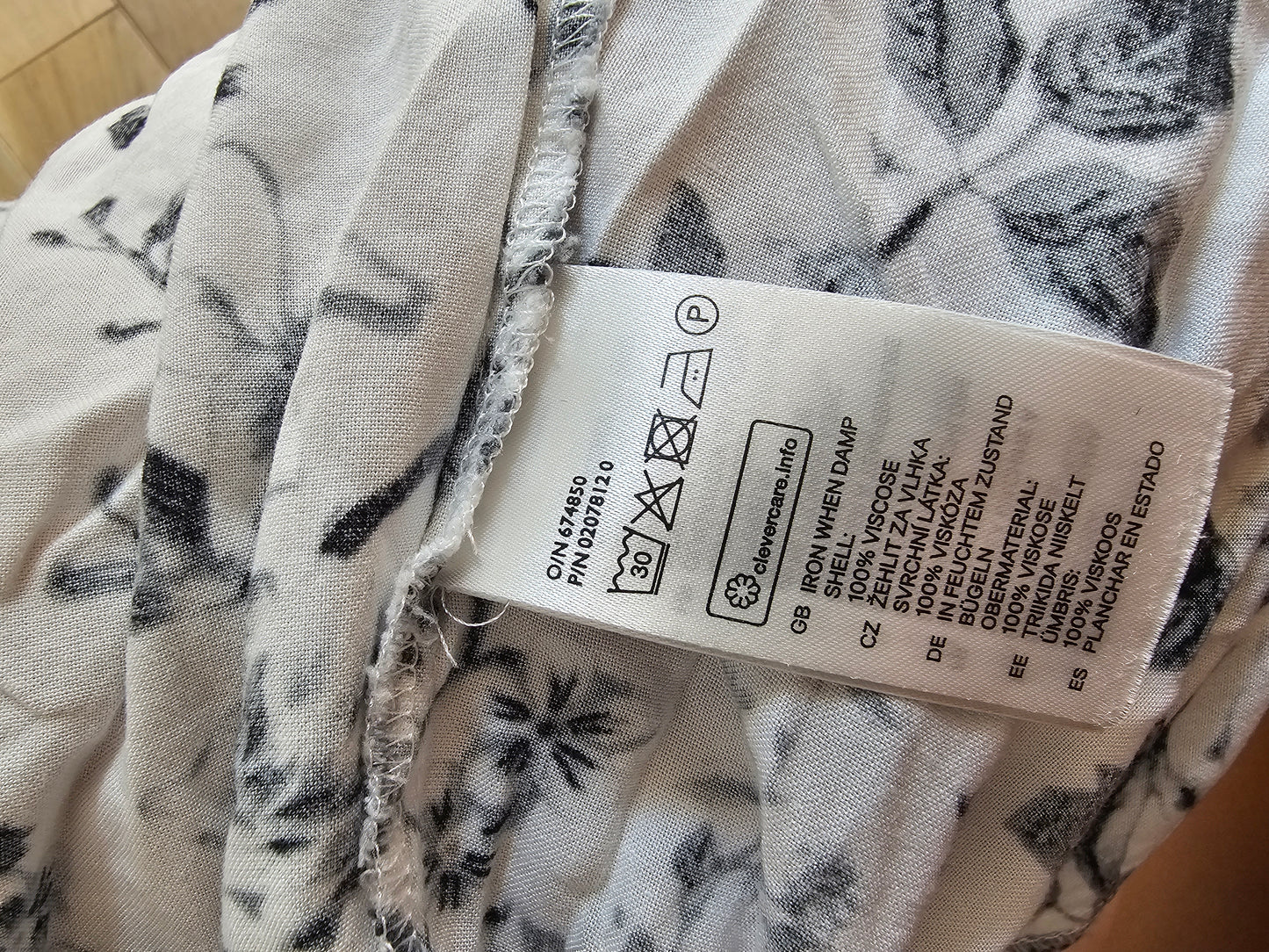 Robe fluide fleurie H&M - Taille S