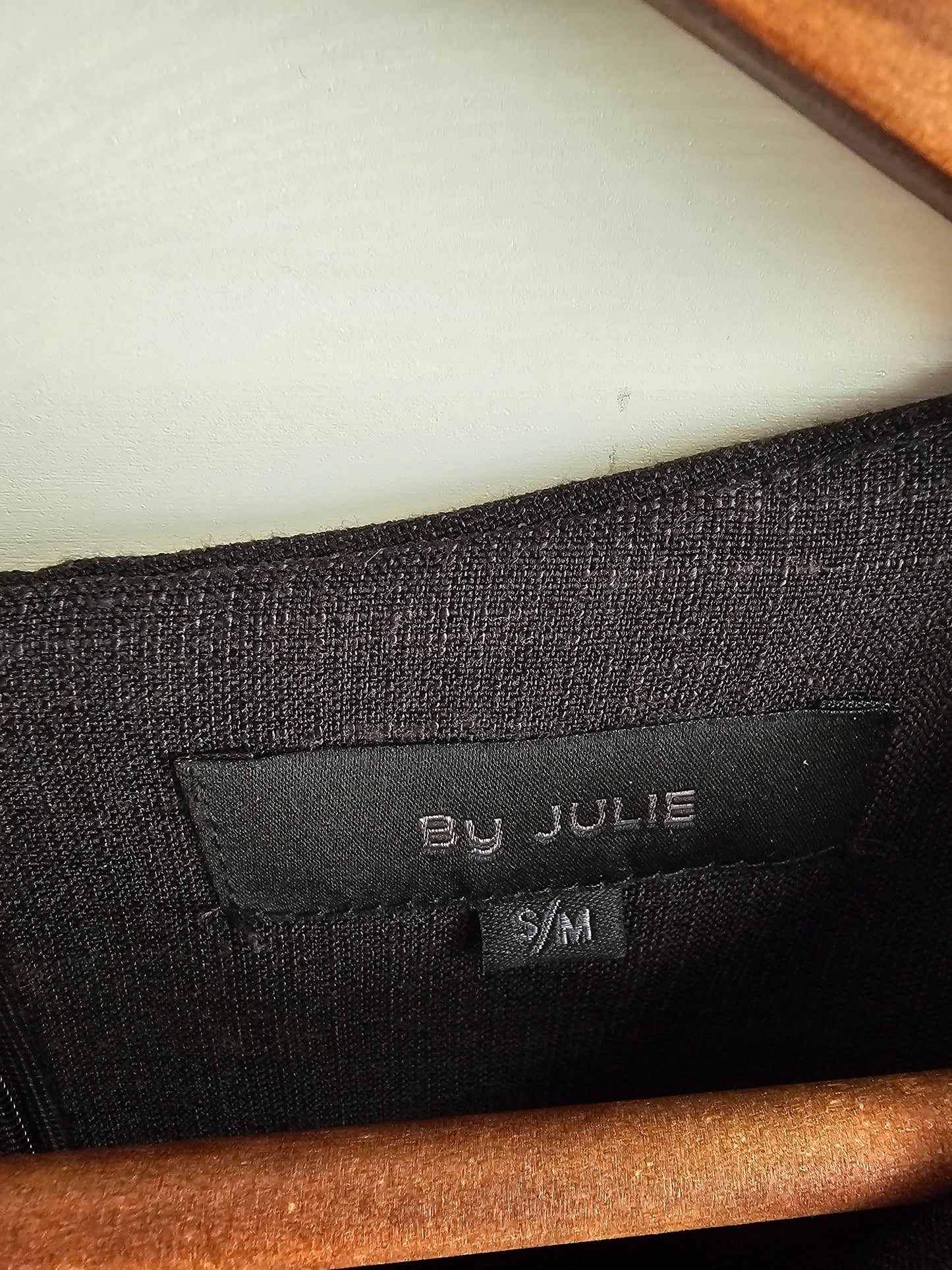 Robe noire ceinturée élégante – Taille S/M