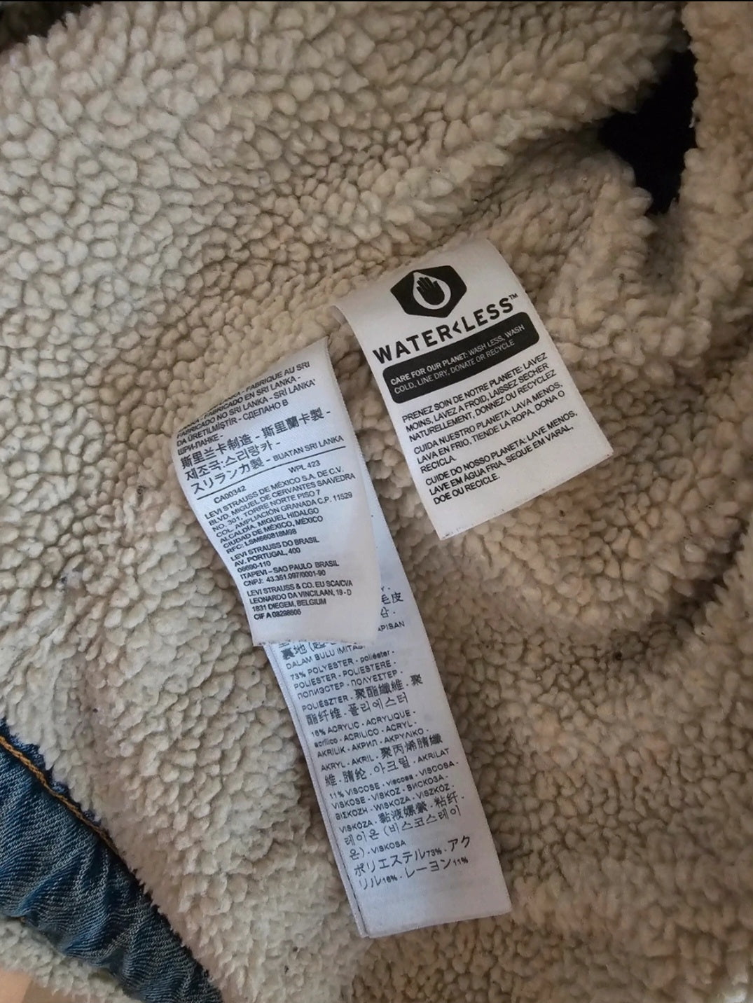 Veste Levi’s Sherpa - Taille XS