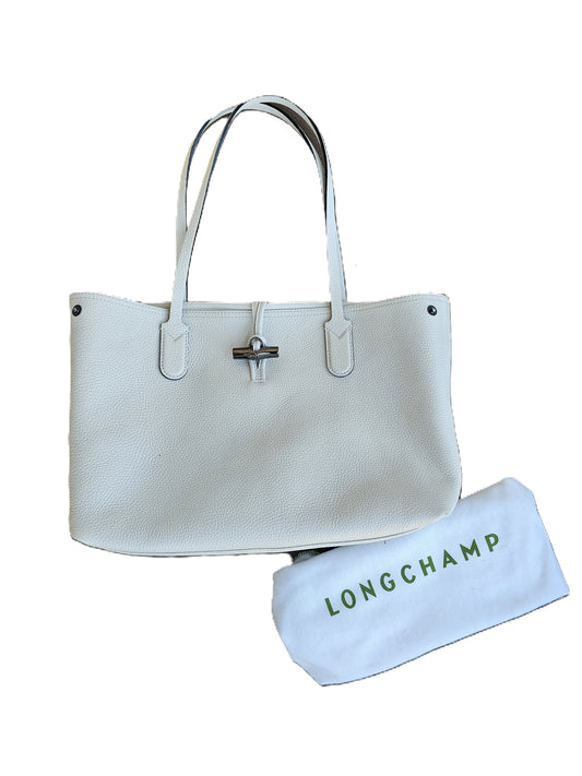 Sac cabas Longchamp en cuir grainé