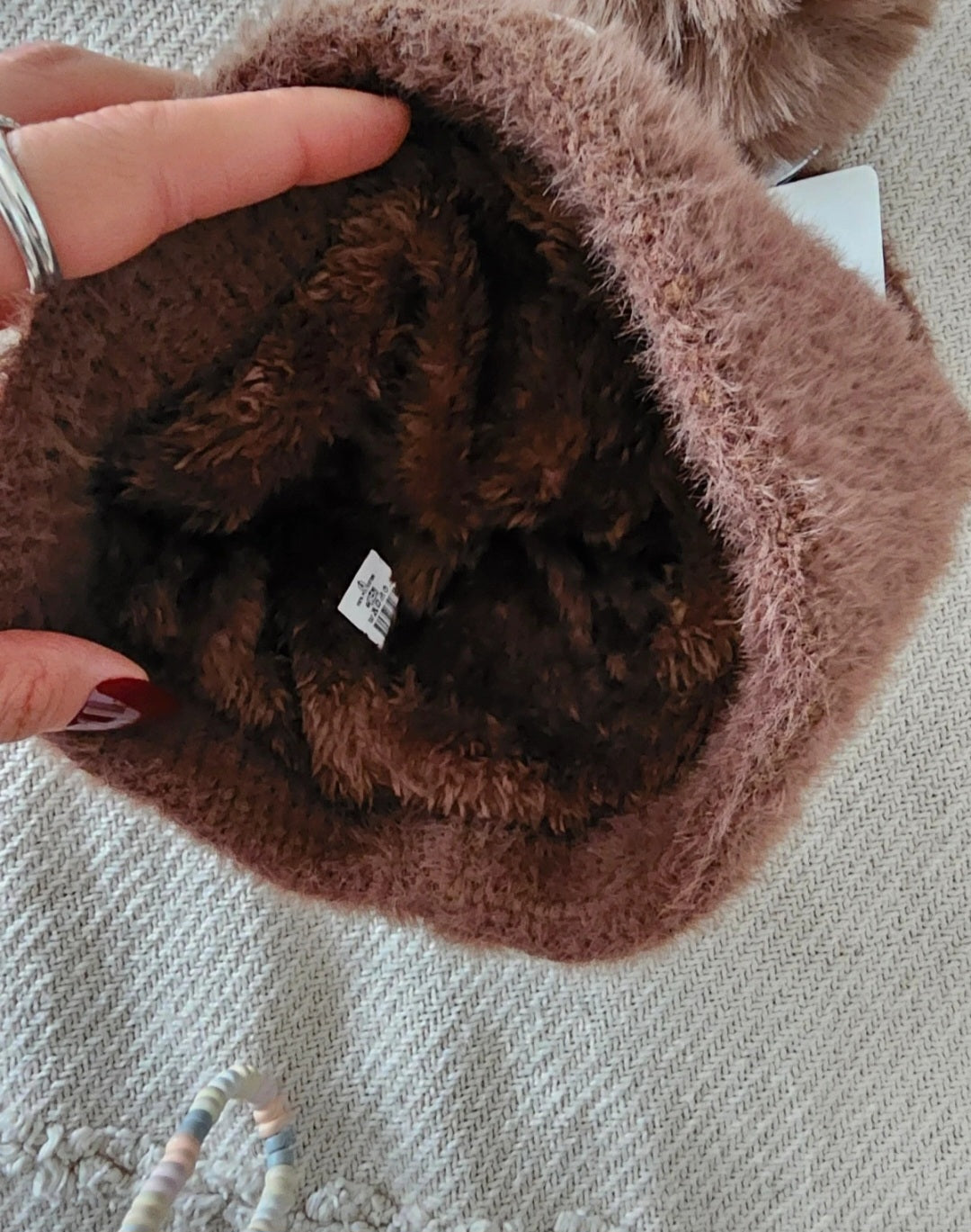 Bonnet en maille douce BURTON - TU