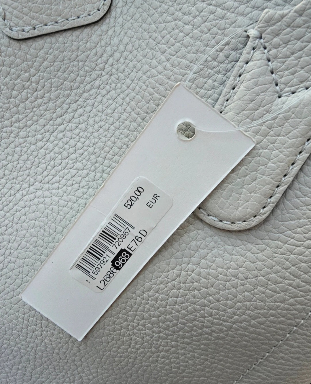 Sac cabas Longchamp en cuir grainé