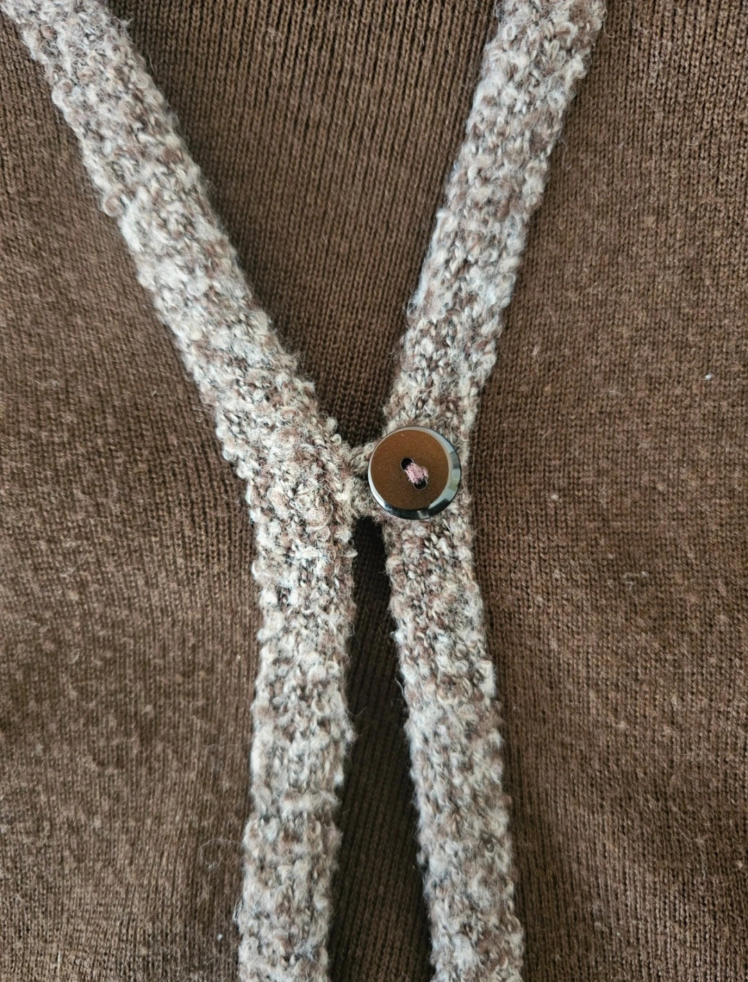 Gilet chocolat Forcier - Taille S